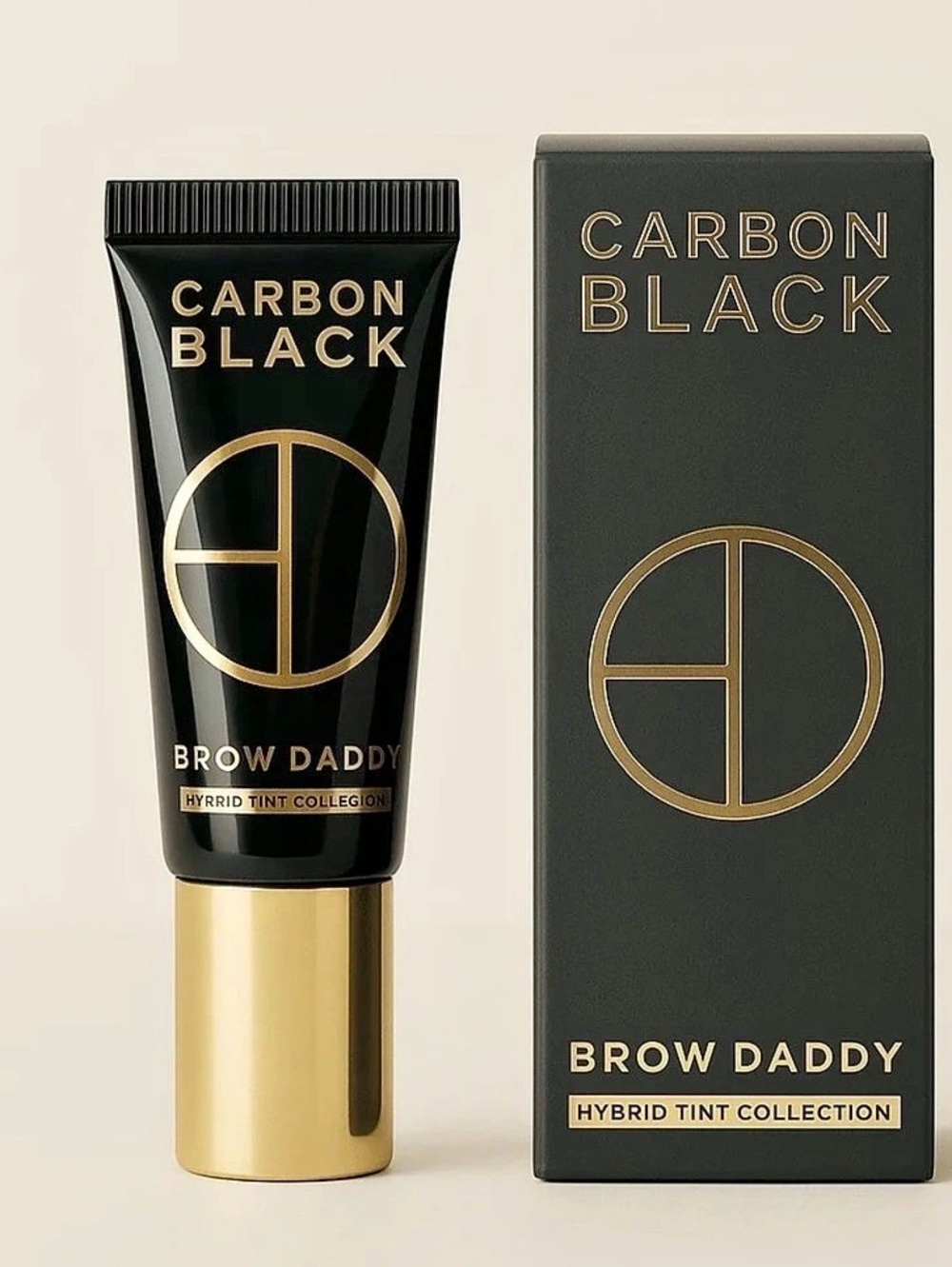 Carbon Black Brow Daddy Hybrid Tint Collection Brow Tint in Black NWT